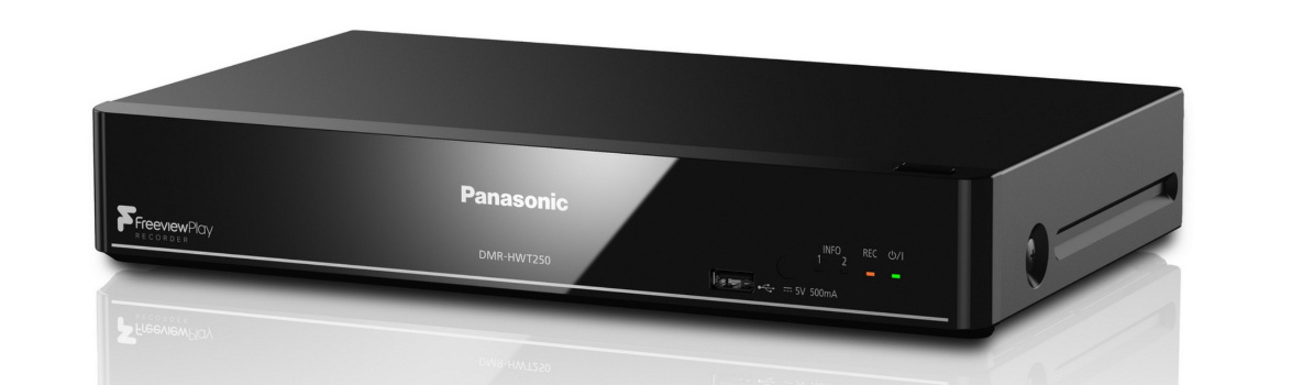 Panasonic DMR-HWT250EB Smart Freeview HD & Freeview Play PVR with 1TB HDD Recorder